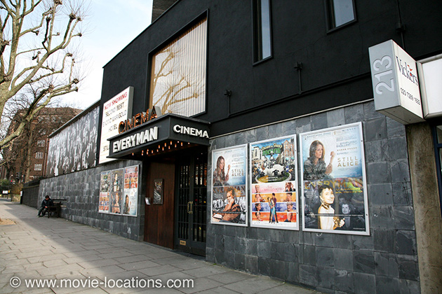 About a Boy location: Everyman Cinema, Sutherland Avenue, Maida Vale
