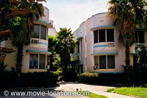 Ace Ventura - Pet Detective film location: Campton Apartments, Washington Avenue, Miami, Florida