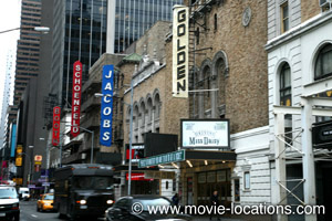 All About Eve location: Golden Theatre, West 45th Street, New York
