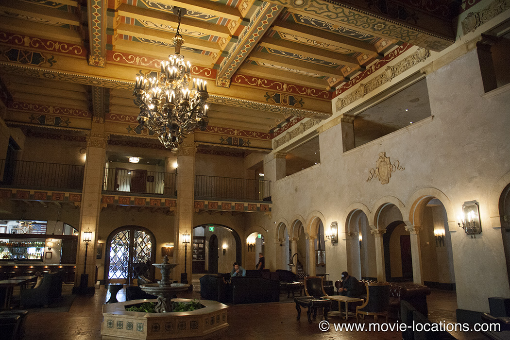 Charlie's Angels Full Throttle film location: Roosevelt Hotel, Hollywood Boulevard, Hollywood