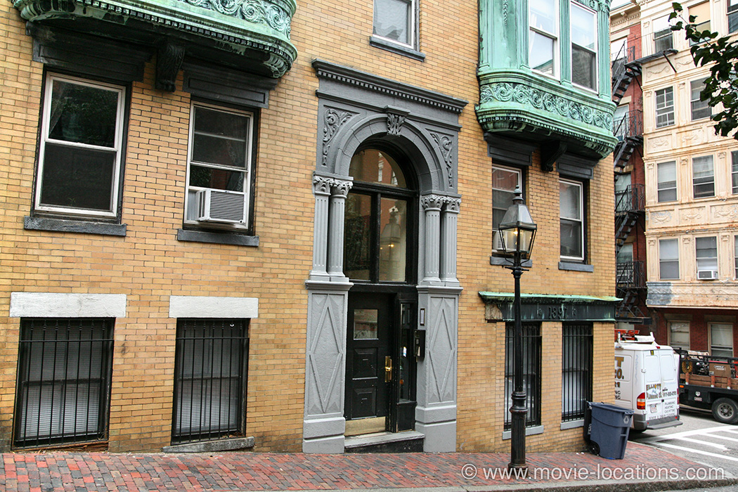 Altered States location: Myrtle Street, Beacon Hill, Boston