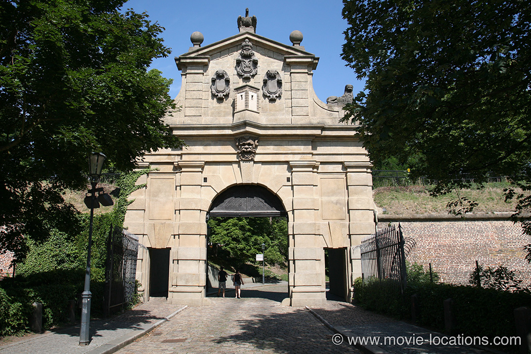 Amadeus location: Leopold Gate, Prague
