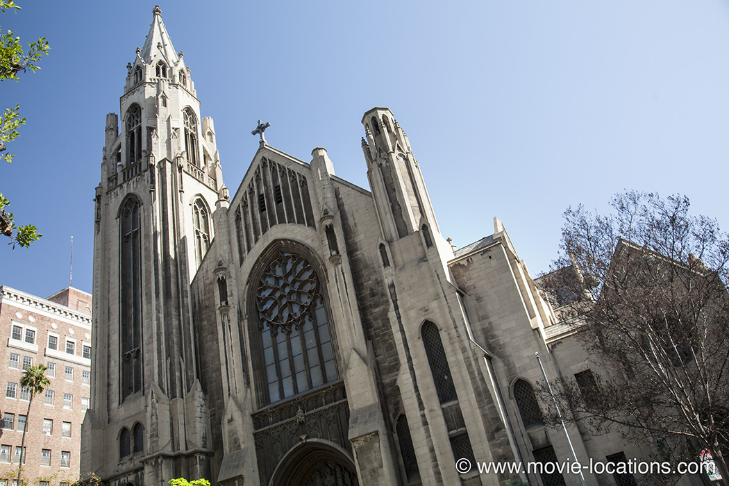 The Amazing Spider Man filming location: Immanuel Presbyterian Church, Wilshire Boulevard, Midtown, Los Angeles