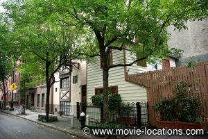 The April Fools film location: Twin Gables, Bedford Street, Greenwich Village, New York