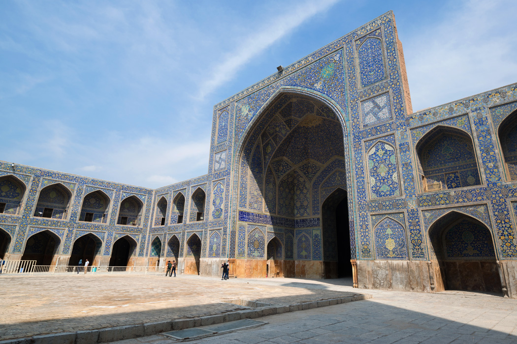 Arabian Nights filming location: Imam Mosque, Isfahan, Iran