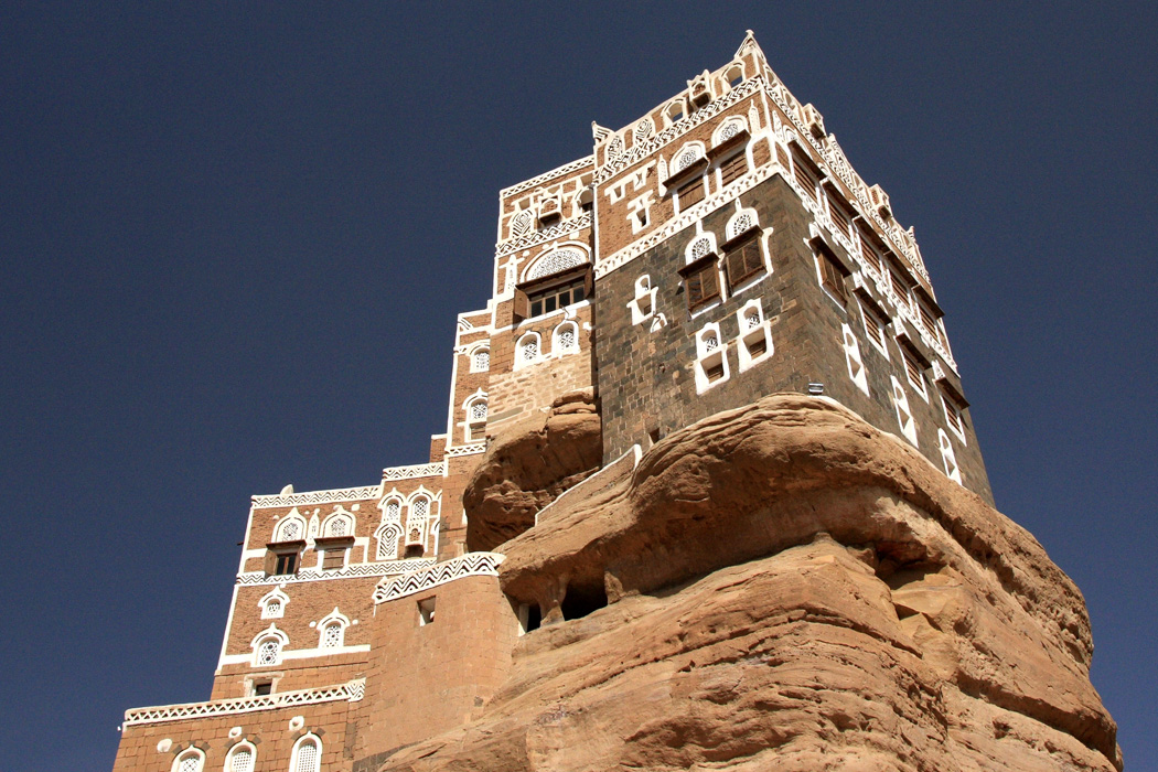 Arabian Nights filming location: Rock Palace, Wadi Dhahr, Yemen