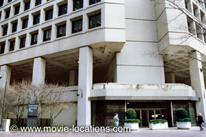 National Treasure filming location: J Edgar Hoover FBI Building, 10th Street, Washington DC