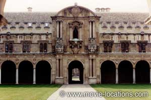 Arabesque location: St John's College, Oxford