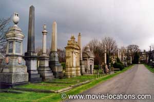 Billy Liar location: Undercliffe Cemetery, Bradford, Yorkshire