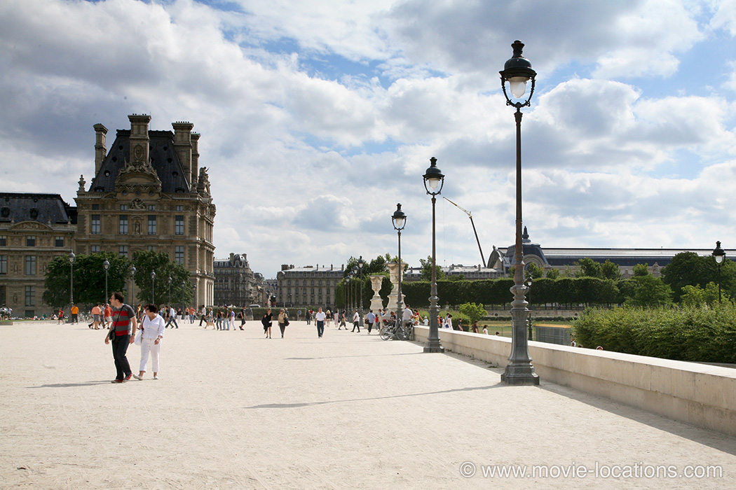 The Bourne Identity filming location: Jardin des Tuileries, Paris 