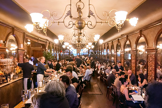 The Bride! film location: Gage & Tollner, Fulton Street, Brooklyn