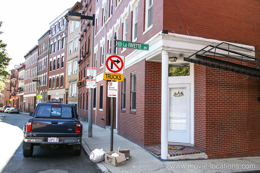The Brink's Job location: Prince Street, North End, Boston