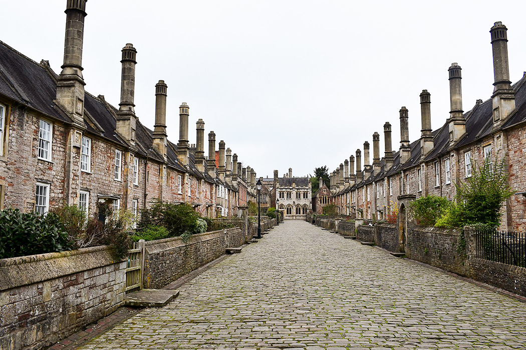 The Canterbury Tales filming location: Vicar's Close, Wells, Somerset