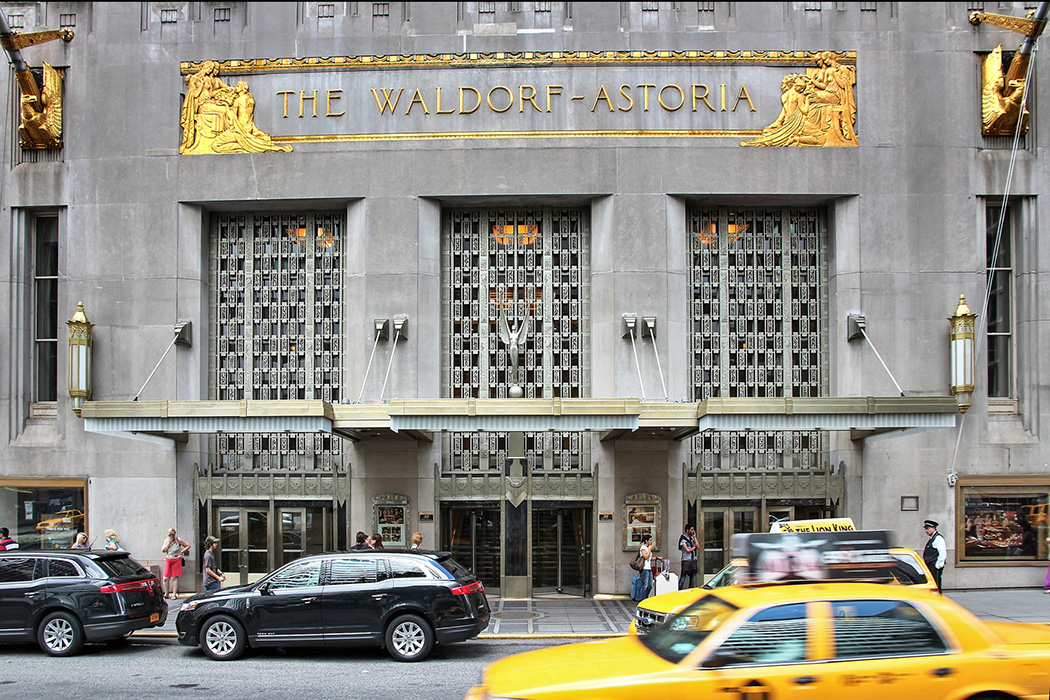 The Royal Tenenbaums filming location: Waldorf Astoria, Park Avenue, Manhattan