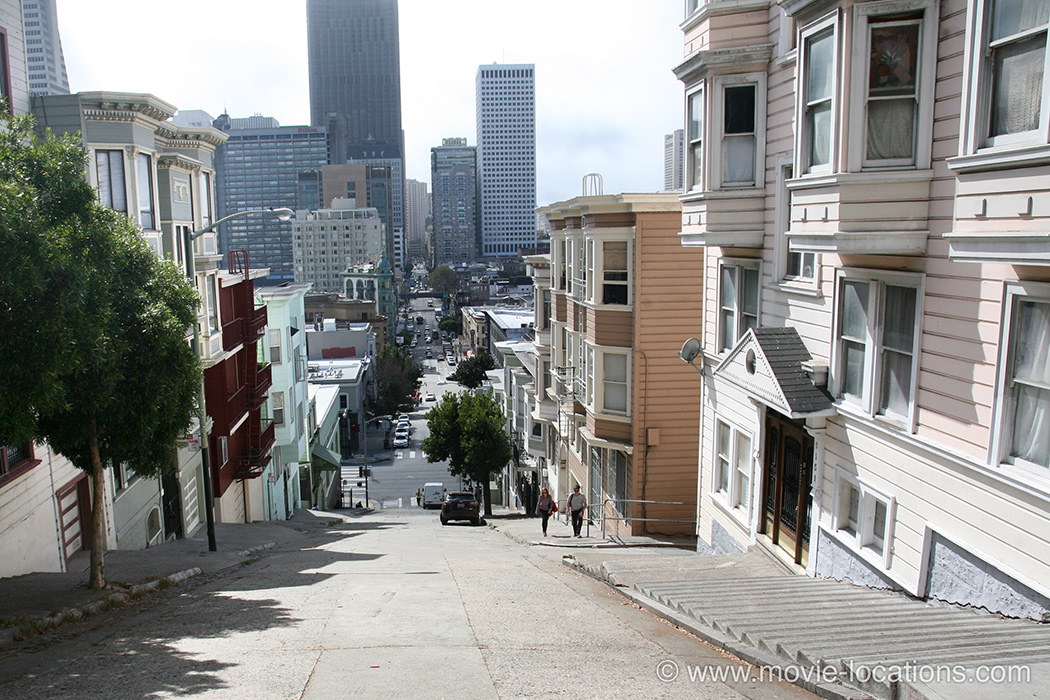 Dark Passage film location: Kearny Street, San Francisco