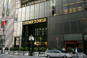 The Wolf Of Wall Street film location: Trump Tower, Fifth Avenue, New York