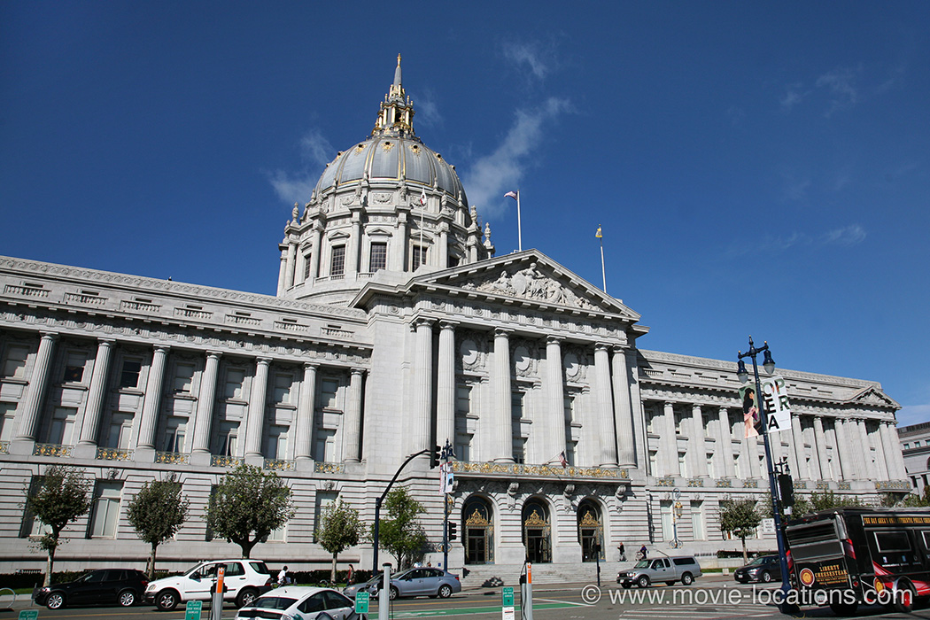 Dirty Harry film location: City Hall, San Francisco