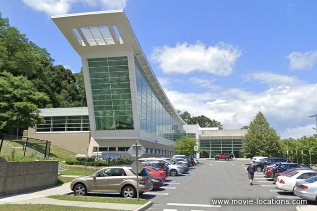 Disclosure Day film location: Greenburgh Public Library, Elmsford, New York