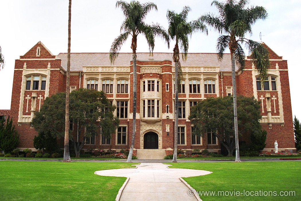 Donnie Darko film location: Loyola High School, Venice Boulevard, midtown Los Angeles