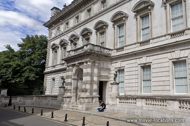 Downton Abbey: The Grand Finale film location: Bridgewater House, Cleveland Row, London SW1