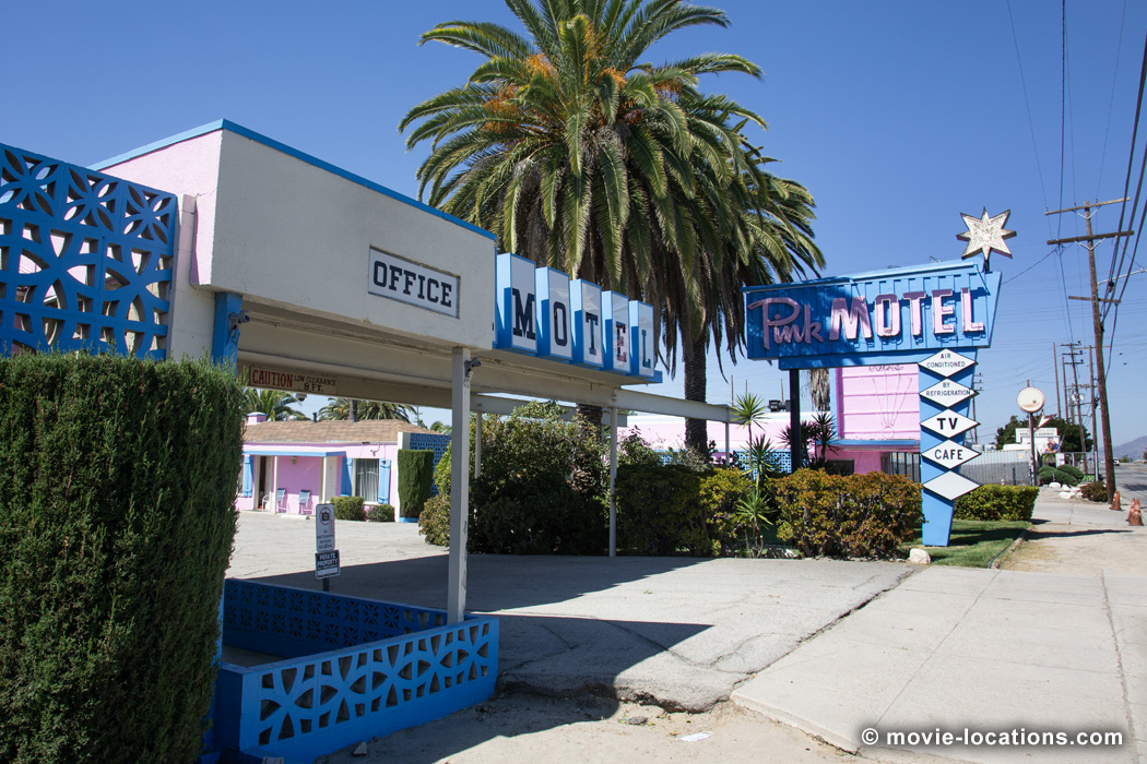 Drive film location: Pink Motel, San Fernando Road, Sun Valley
