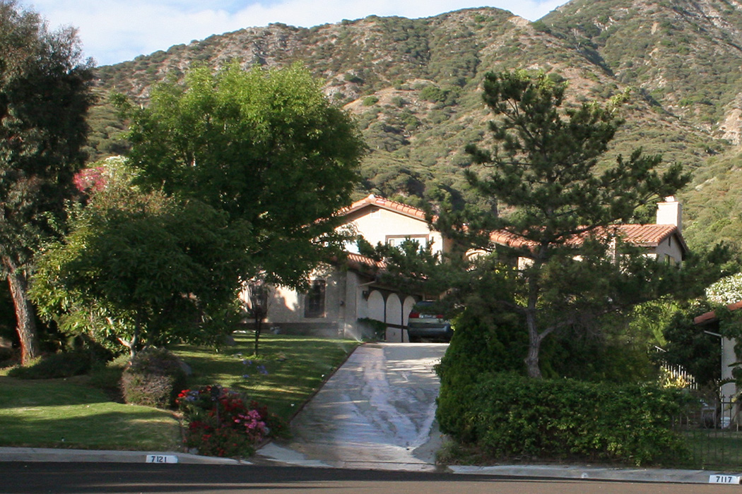 ET filming location: Lonzo Drive, Tujunga, San Fernando Valley