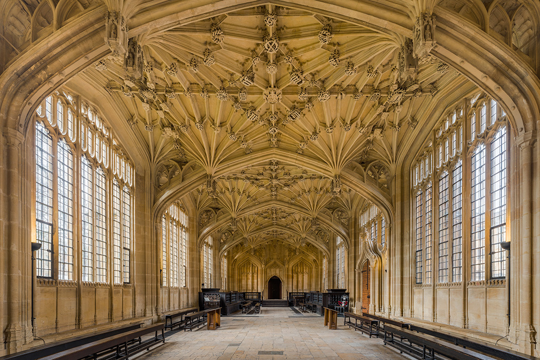 The Favourite filming location: Divinity School, Bodleian Library, Oxford University, Oxfordshire