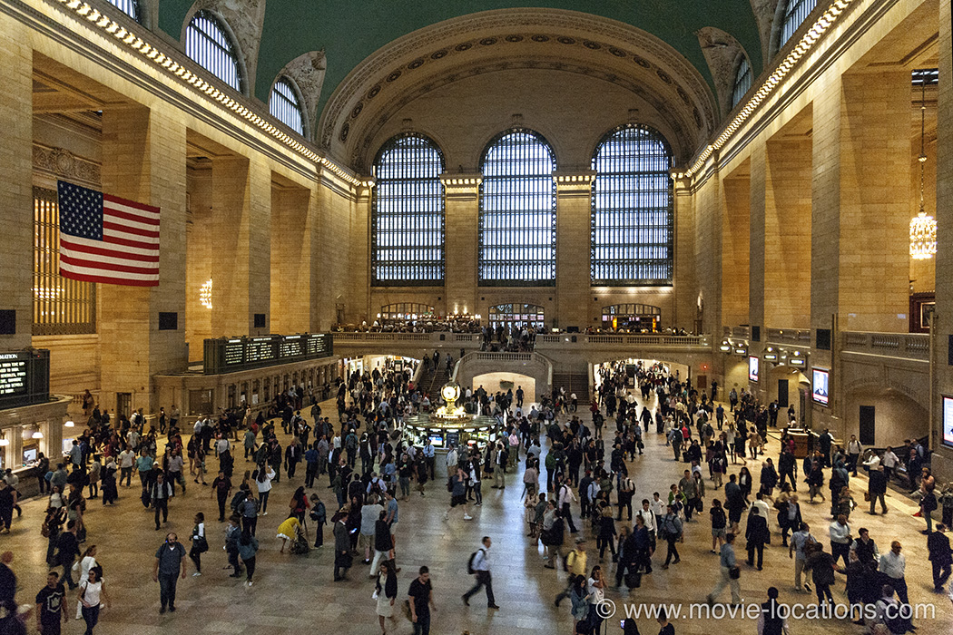 The Fisher King filming location: Concourse, Grand Central Station, 42nd Street, Manhattan