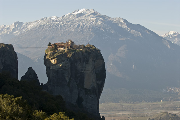 You Only Live Twice filming location: Aghia Triatha, Meteora, Greece