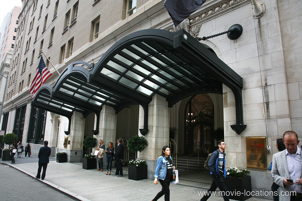 The Game filming location: Palace Hotel, New Montgomery Street, San Francisco