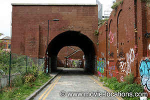 Gangster No.1 filming location: Pedley Street, Shoreditch, London E1
