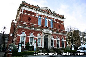 Georgy Girl filming location: Hampstead Town Hall Building, Haverstock Hill, Belsize Park