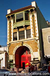 Ghostbusters location: The Ghostbusters firehouse:  Firestation No.23, 225 East Fifth Street, downtown Los Angeles