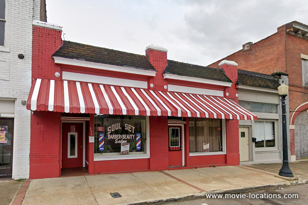 The Girl In The River film location: Peace Street, Canton, Mississippi