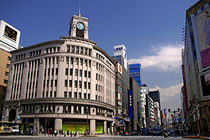 Godzilla filming location: Wako Department Store, Tokyo