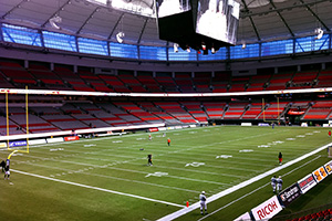 Godzilla filming location: BC Place Stadium, Vancouver, British Columbia