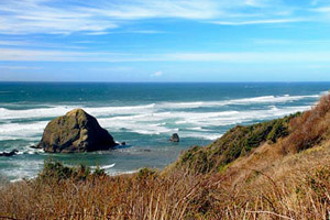 The Goonies film location: Cannon Beach, Ecola State Park, Oregon