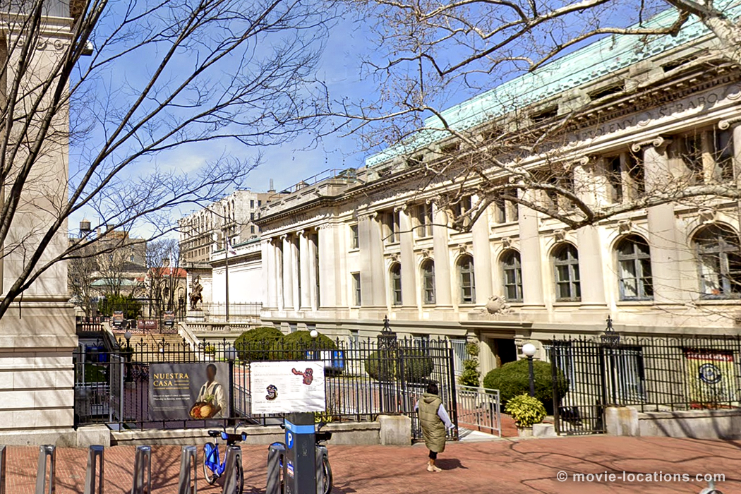 The Greatest Showman film location: Hispanic Society Museum & Library,  West 155th Street, Washington Heights, New York