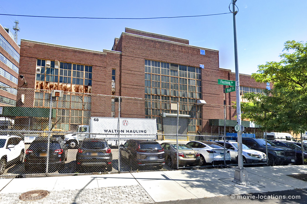 The Greatest Showman film location: Building 2, Steiner Studios, Flushing Avenue, Brooklyn