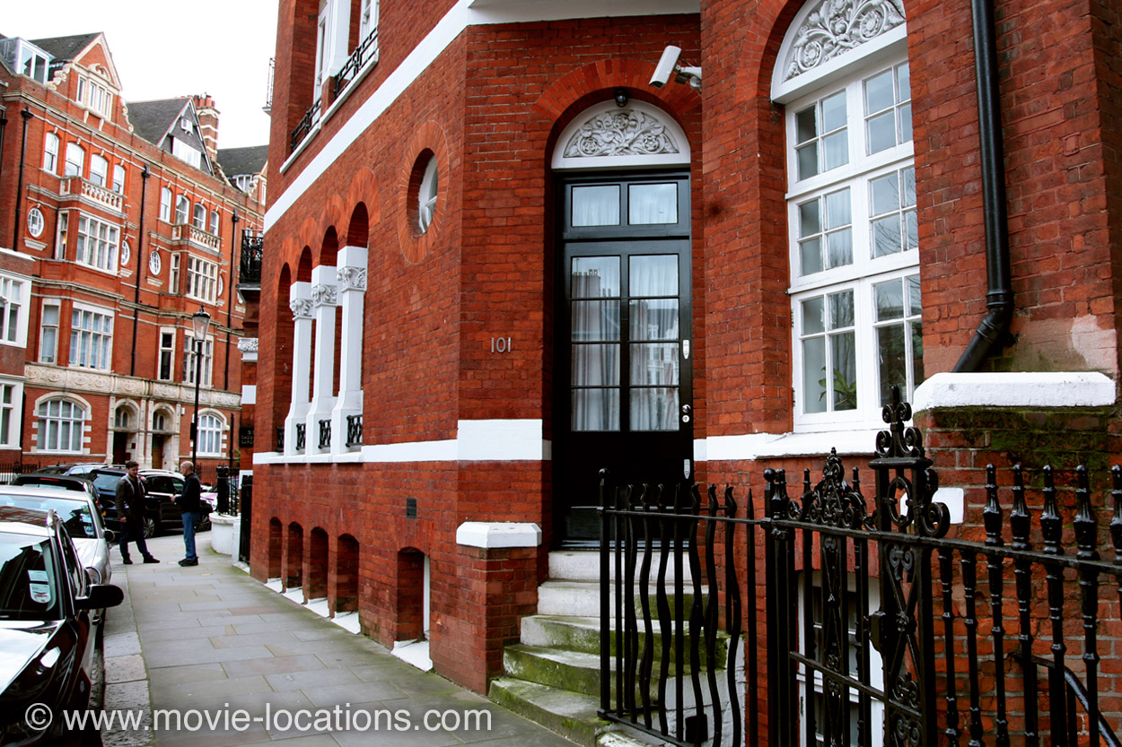 Green Street filming location: Cadogan Gardens, Chelsea, London