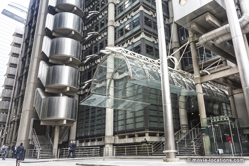 Guardians Of The Galaxy filming location: Lloyd’s Building, Lime Street, London EC3