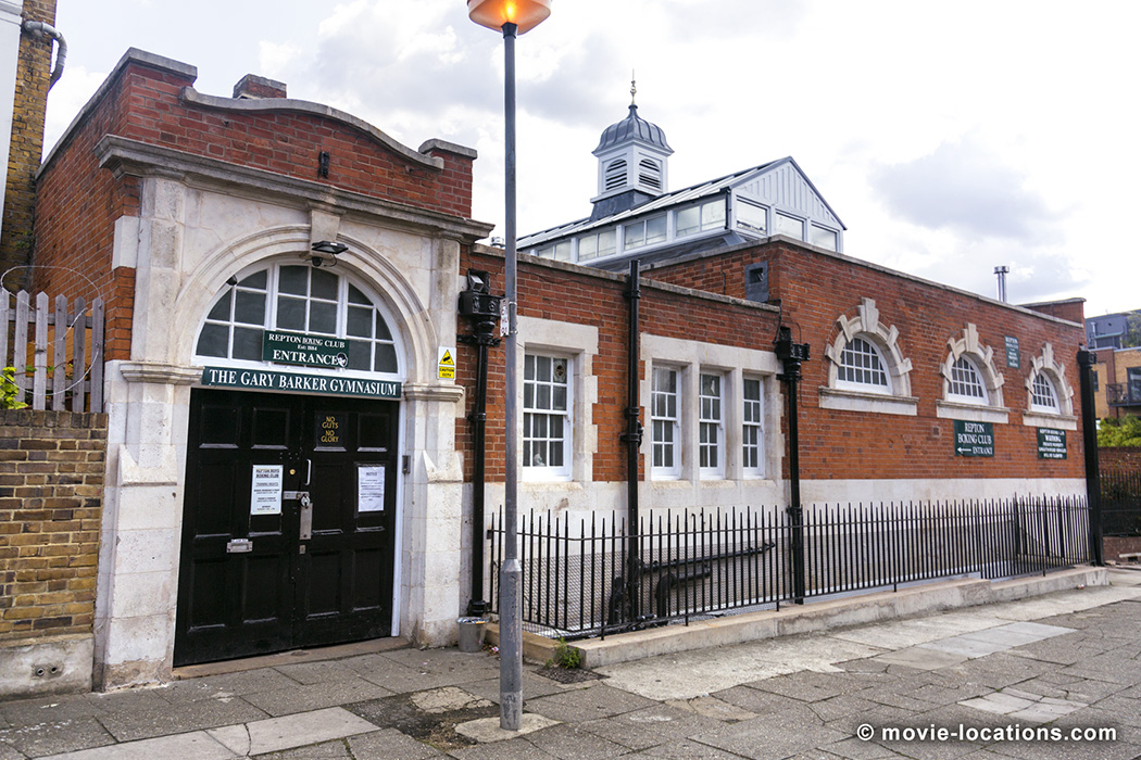 The Gentlemen film location: Repton Boxing Club, Bethnal Green, London