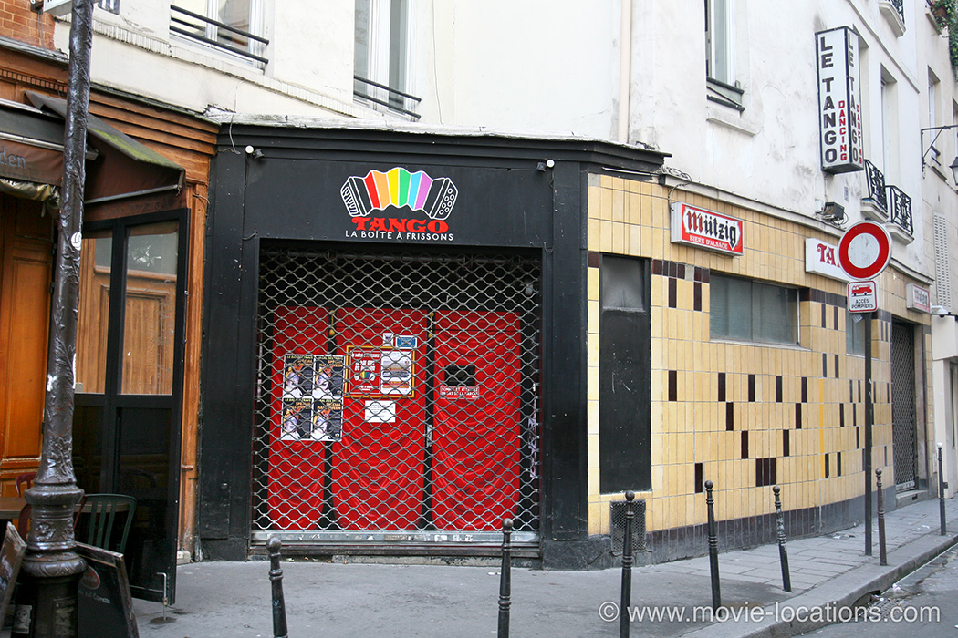 La Haine filming location: La Boite a Frissons, rue au Maire, Paris