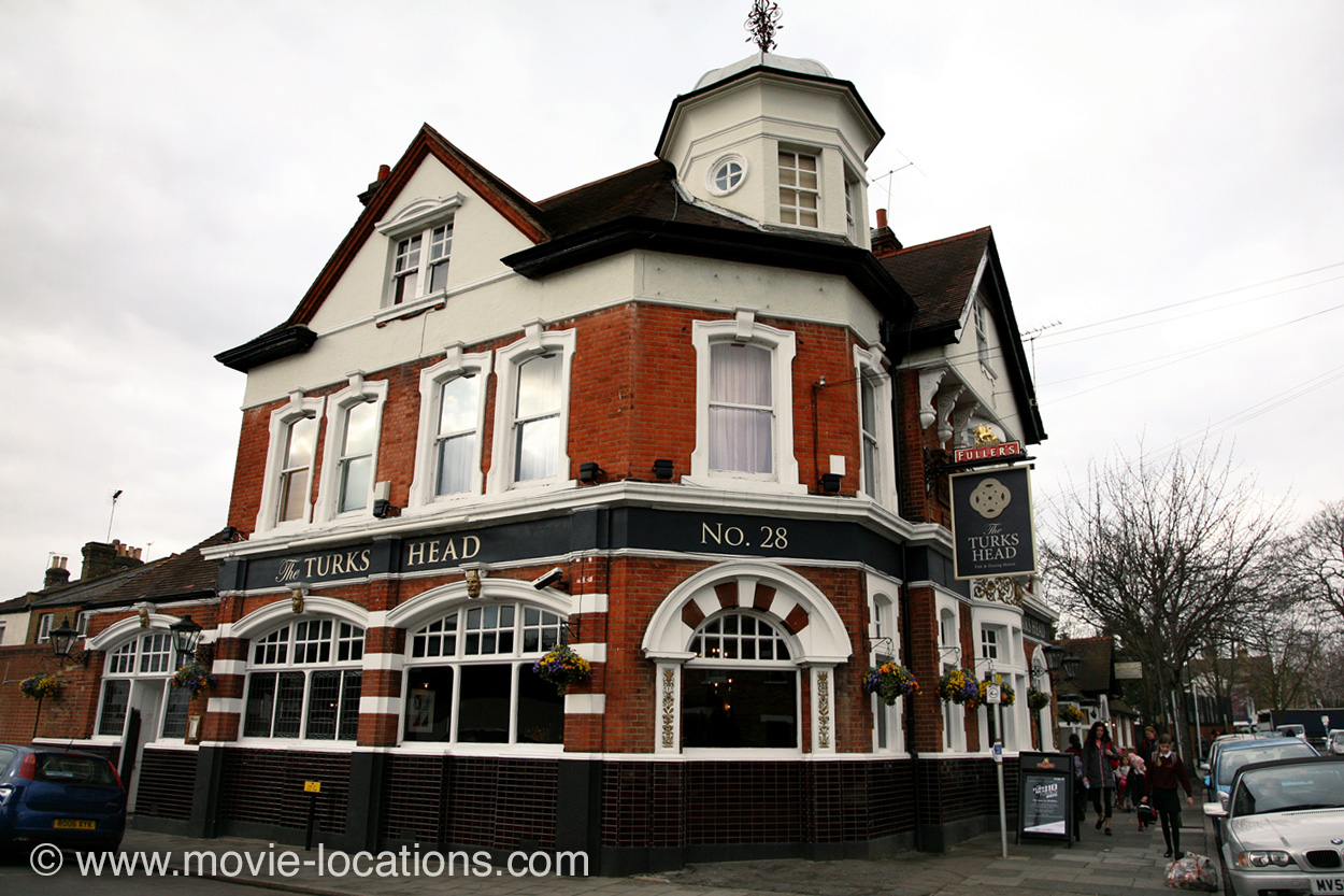A Hard Day's Night location: Turk's Head pub, Twickenham