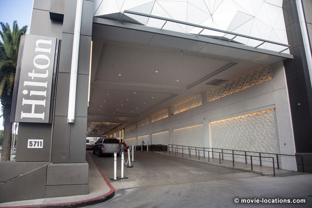 Heat filming location: Hilton Los Angeles Airport, West Century Boulevard, Los Angeles