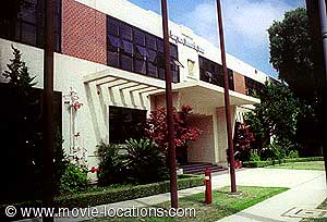 Heathers location: Osaka Sangyo University of Los Angeles, Laurel Canyon Boulevard, Studio City, San Fernando Valley