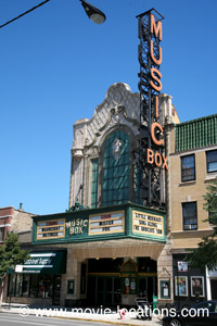 High Fidelity location: Music Box Theatre, North Southport Avenue, Chicago