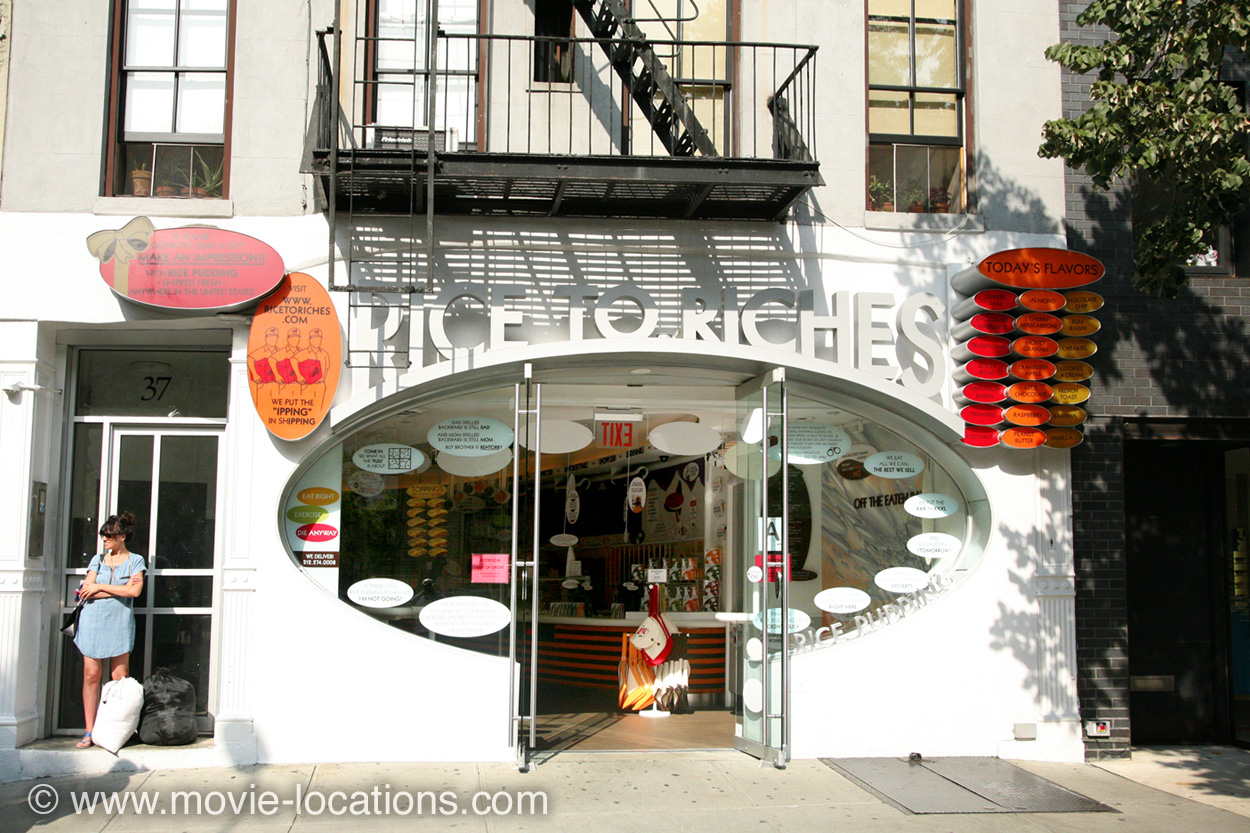 Hitch filming location: Rice To Riches, Spring Street, New York