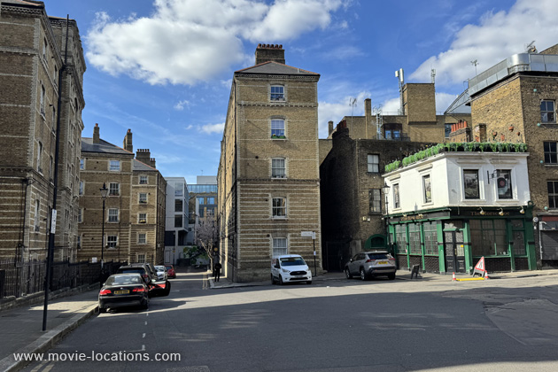 The Imaginarium of Dr Parnassus filming location: Clerkenwell Close, Clerkenwell, London EC1