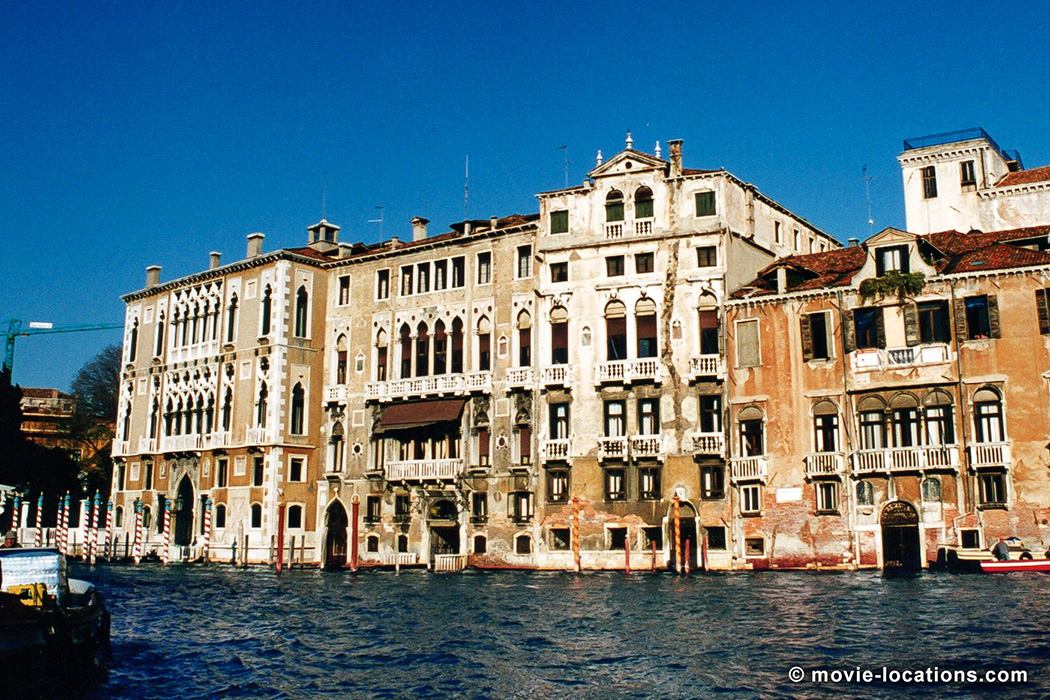 Indiana Jones and the Last Crusade film location: Palazzo Barbaro, Canal Grande, Venice